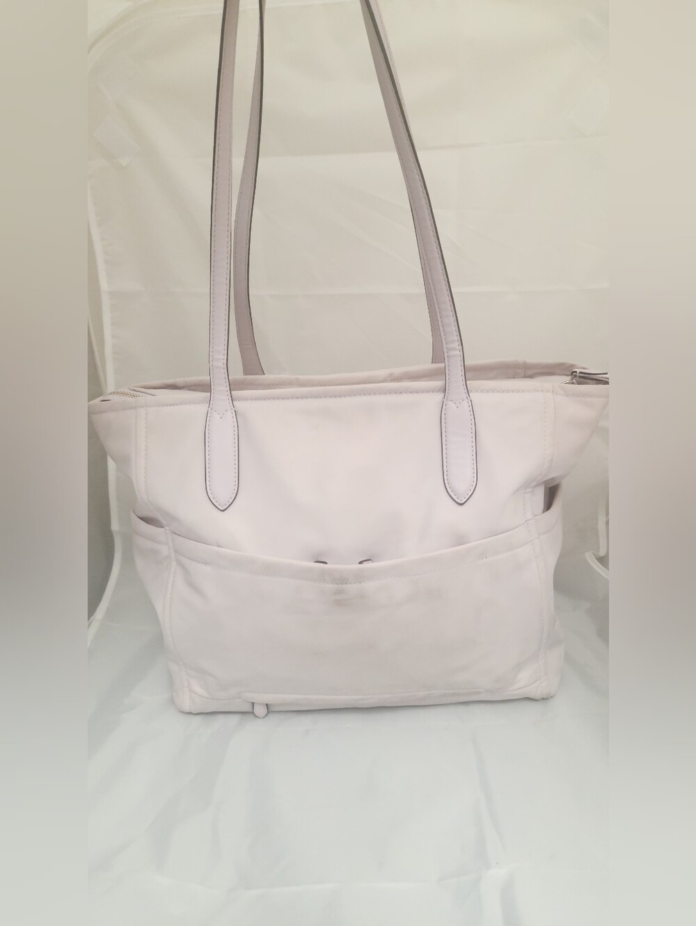 kate spade Pale Purple Nylon Diaper Bag with Many Pockets - Picture 7 of 16